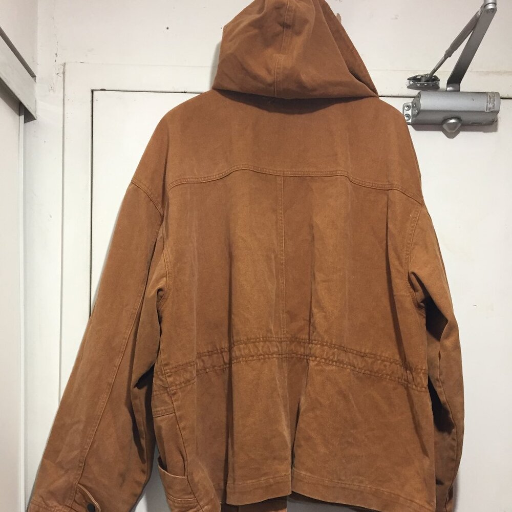 VINTAGE ZIP CODE HOODIE JACKETS SIZE XL